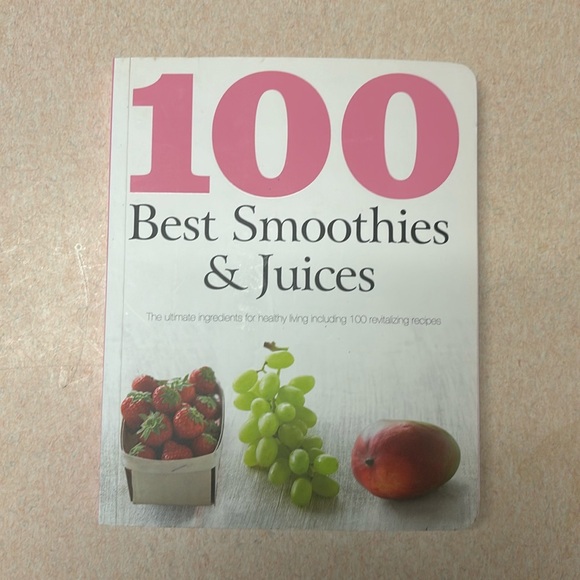 100 Best Smoothies & Juices recipe book - Picture 1 of 4
